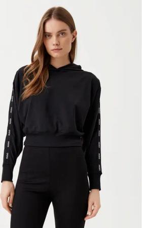 HUGO Sweatshirt 50531703 Schwarz Regular Fit