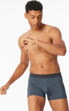Shorts Organic Cotton gemustert graphit - Comfort Fit 4