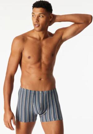 Shorts 3er-Pack Organic Cotton uni/geringelt mehrfarbig - 95/5 9