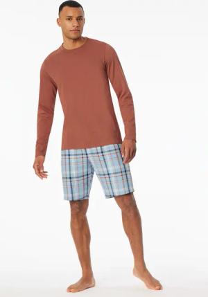 Shirt langarm terracotta - Mix+Relax 58