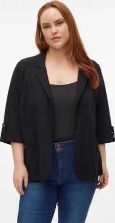 Vero Moda Curve Kurzblazer "VMCJESMILO 3/4 BLAZER WVN GA NOOS CUR"
