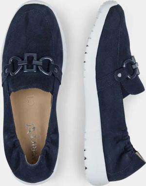 Slipper mit modischer Verzierung - marine - Gr. 41 von Goldner Fashion