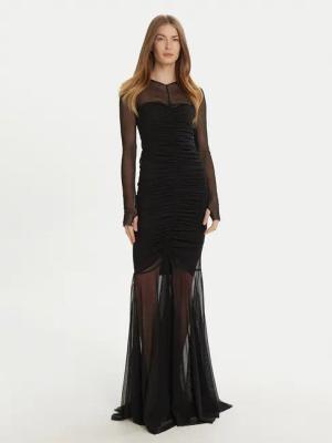 NORMA KAMALI Abendkleid ST324PPMG08001 Schwarz Slim Fit