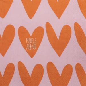 Räder Design Papierserviette SERVIETTEN "MÄDELS ABEND