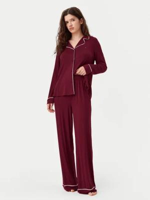 Tommy Hilfiger Pyjama UW0UW05558 Rot Relaxed Fit