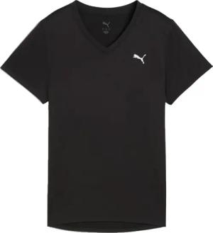Puma - Tad Essential V-Neck Tee Damen puma black