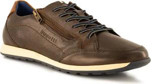 bugatti Herren Sneaker braun Glattleder