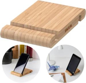 Sarcia.eu Handy-Halterung BERGENES Ständer für Telefon aus Bambus IKEA