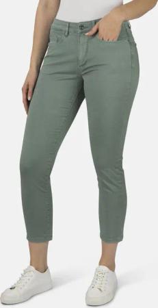 STOOKER WOMEN 5-Pocket-Jeans "Florenz Colour Slim Fit", Slim Fit Casual Clean Wash Denim Jeans für Damen