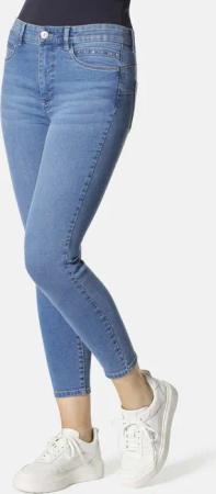 STOOKER WOMEN 5-Pocket-Jeans "Rio Denim Season Skinny Fit", Skinny Fit Casual Clean Wash Denim Jeans Magic Shape Effekt für Damen