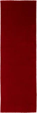 carpetfine Wollteppich "Gabbeh Lola Uni", rechteckig, 14 mm Höhe, mit natürlichem Pflanzenmaterial von Hand gewebt, auch in Rund
