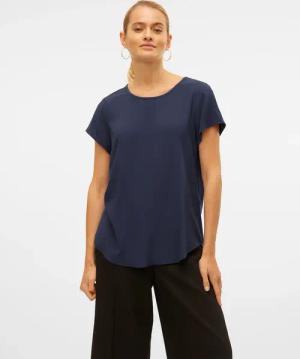 Vero Moda Blusenshirt "VMBELLA SS TOP WVN GA NOOS"