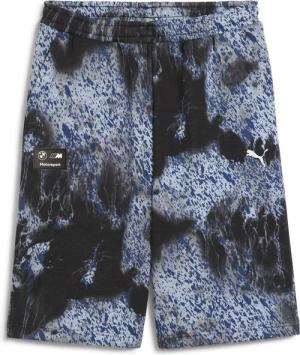 PUMA Sporthose "BMW M Motorsport Colour Splash Shorts mit Allover-Print Herren"