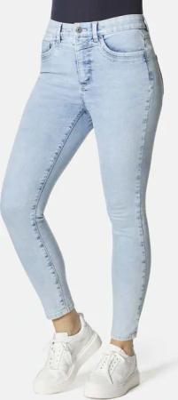 STOOKER WOMEN 5-Pocket-Jeans "Rio Fexxi Move Strass Skinny Fit", Skinny Fit Casual Clean Wash Denim Jeans Magic Shape Effekt für Damen