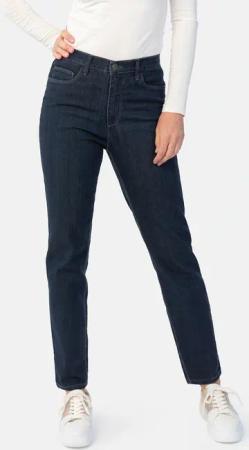 STOOKER WOMEN 5-Pocket-Jeans "Nizza Denim Tapered Fit", Tapered Fit Casual Clean Wash Denim Jeans für Damen