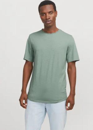 Jack & Jones Rundhalsshirt "JJEBASHER TEE O-NECK SS NOOS", mit Rundhalsausschnitt