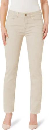 STOOKER WOMEN 5-Pocket-Hose "Zermatt Twill Straight Fit", Straight Fit Casual Clean Wash Denim Jeans für Damen