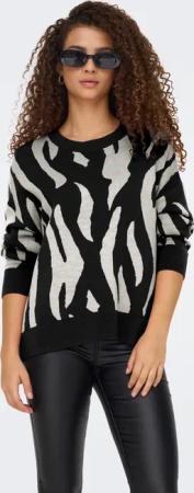 ONLY Strickpullover "ONLMONTANA LS JQ LOOSE O-NECK CC KNT"