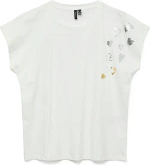 Vero Moda Kurzarmshirt "VMSIA AVA SS TOP BOX JRS GA"