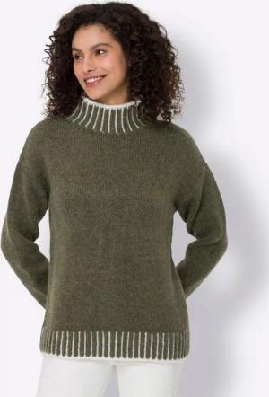 heine Strickpullover Stehkragenpullover