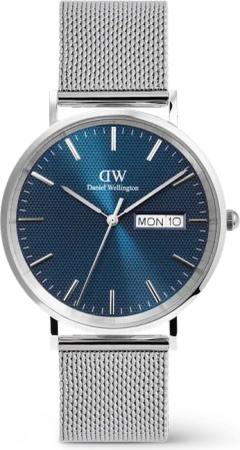 Daniel Wellington DW Uhr Classic Day Display Sterling Arctic 40mm Silver