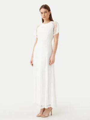 Vila Abendkleid Femma 14100349 Weiß Regular Fit