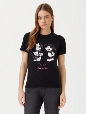 ONLY T-Shirt Mickey 15317991 Schwarz Regular Fit