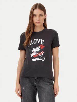 ONLY T-Shirt Mickey 15317991 Schwarz Regular Fit