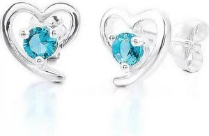 Schmuck-Elfe Paar Ohrstecker Herz Fellowship Classic, 925 Sterling Silber