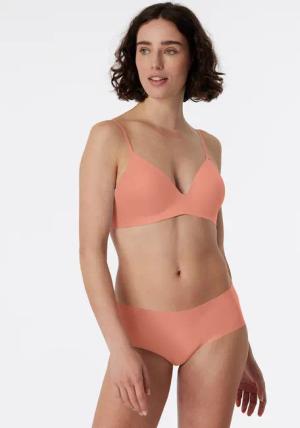 Panty nahtlos apricot - Invisible Cotton 44