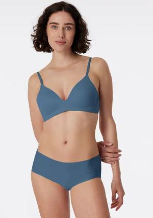 Panty nahtlos atlantnikblau - Invisible Cotton 36