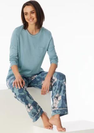 Schlafanzug lang mineral - Comfort Nightwear 42