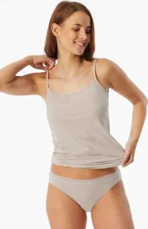 Rio-Slips 2er-Pack Spitze graphit/grau-jaspe - Cotton Lace 42