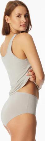 Midi-Slips 2er-Pack sand/grau-jaspe - Modal Essentials 44