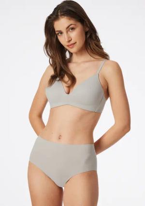 Maxi-Slip Microfaser grau-jaspe - Invisible Soft 38