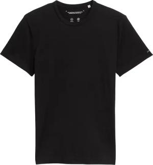 TOM TAILOR Herren Slim Fit T-Shirt mit Stretch-Anteil, schwarz, Uni, Gr. XXL