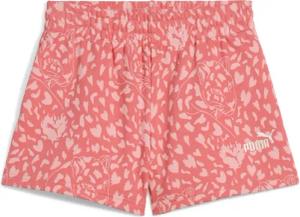PUMA Sporthose "Flaming Love Hochgeschnittene Shorts Mädchen"