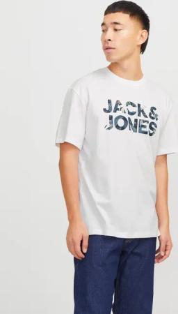 Jack & Jones Rundhalsshirt "JJEBRYAN CORP LOGO TEE SS O-NECK NOOS", mit Logo Druck