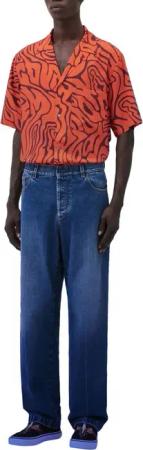 Marcelo Burlon - Denim Straight Pants - Größe 30 - blue