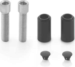 Rizoma Montagesatz für Stealth Naked BSN908B M10x1,25Rx55+37mm