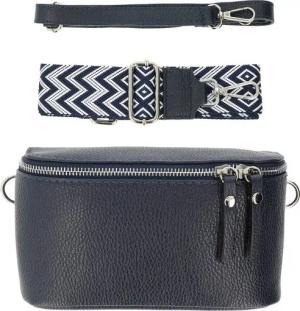 Botego Gürteltasche Damen Leder, Bauchtasche Damen, Umhängetaschen für Damen