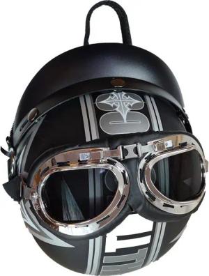 Einkaufszauber Handtasche Designer Handtasche Motorradhelm The Cross, Rucksackhandtasche