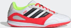 Kinder Fußball Hallenschuhe Futsal - Super Sala weiß/rot