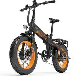 DOTMALL E-Bike Cityrad 20 Zoll Faltbares Elektrofahrrad mit 48V 20Ah SAMSUNG Li-Ionen-Akku