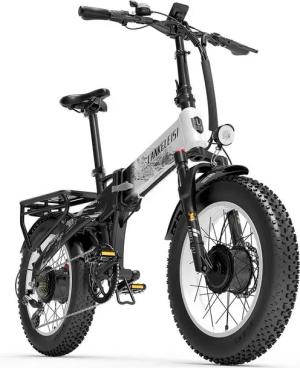 DOTMALL E-Bike Cityrad 20 Zoll Faltbares Elektrofahrrad mit 48V 20Ah SAMSUNG Li-Ionen-Akku