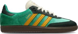 Adidas Samba Damen Schuhe - Grün - Größe: 36 - Velours - Foot Locker