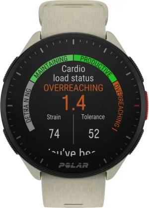 Polar Pacer Sportuhr (Weiß STK Größe) Pulsmesser