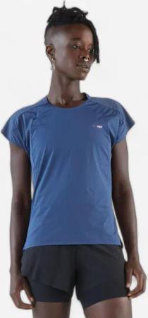 Laufshirt kurzarm Damen leicht - 900 Light marineblau