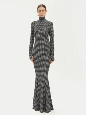 NORMA KAMALI Abendkleid KK3243PL251657 Grau Slim Fit