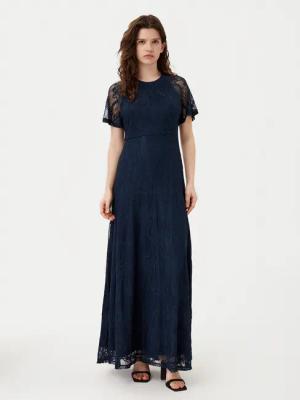 Vila Abendkleid Femma 14100349 Dunkelblau Regular Fit